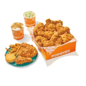 Popeyes Menu With Prices (2026) Updated Combos, Calories & Deals 15 Family Meal