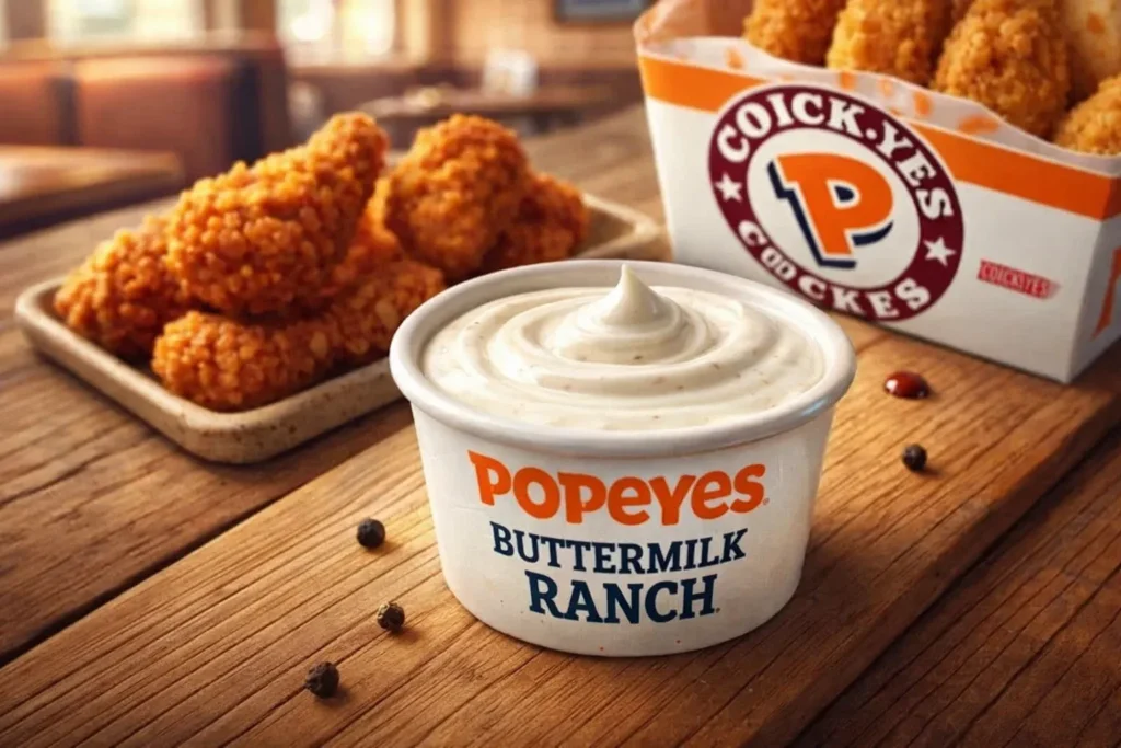 Popeyes Buttermilk Ranch Sauce