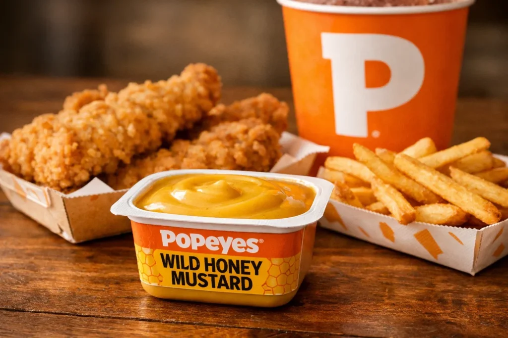 Popeyes Wild Honey Mustard Sauce
