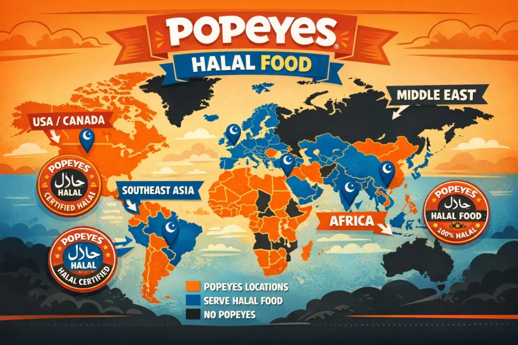 Is Popeyes halal in the USA, UK, and Canada? 4 Popeyes menu