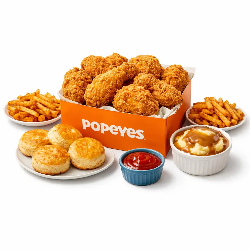 Popeyes Family Meal: Big Flavor, Big Portions for Your Crew 11 8Pc Chicken Family Meal