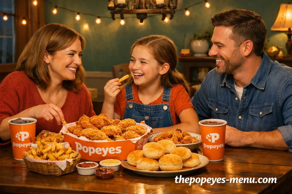 Popeyes Family Meal: Big Flavor, Big Portions for Your Crew 2 Popeyes Family Meals