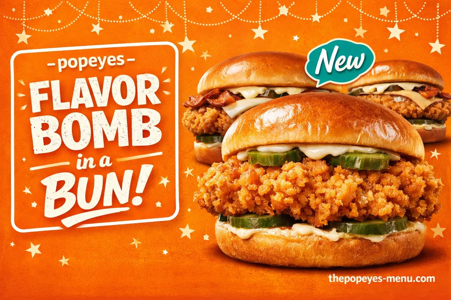 Sandwich Lovers, This One Started a Food War – Inside the Popeyes Sandwich Menu 2026 1 Popeyes Sandwich