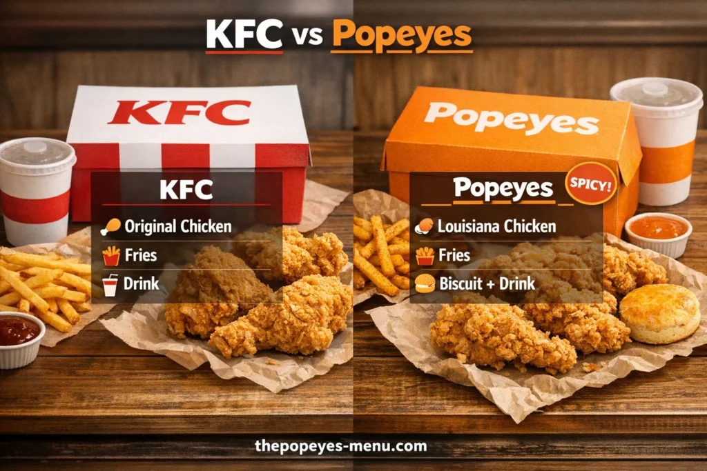 popeyes Vs kfc