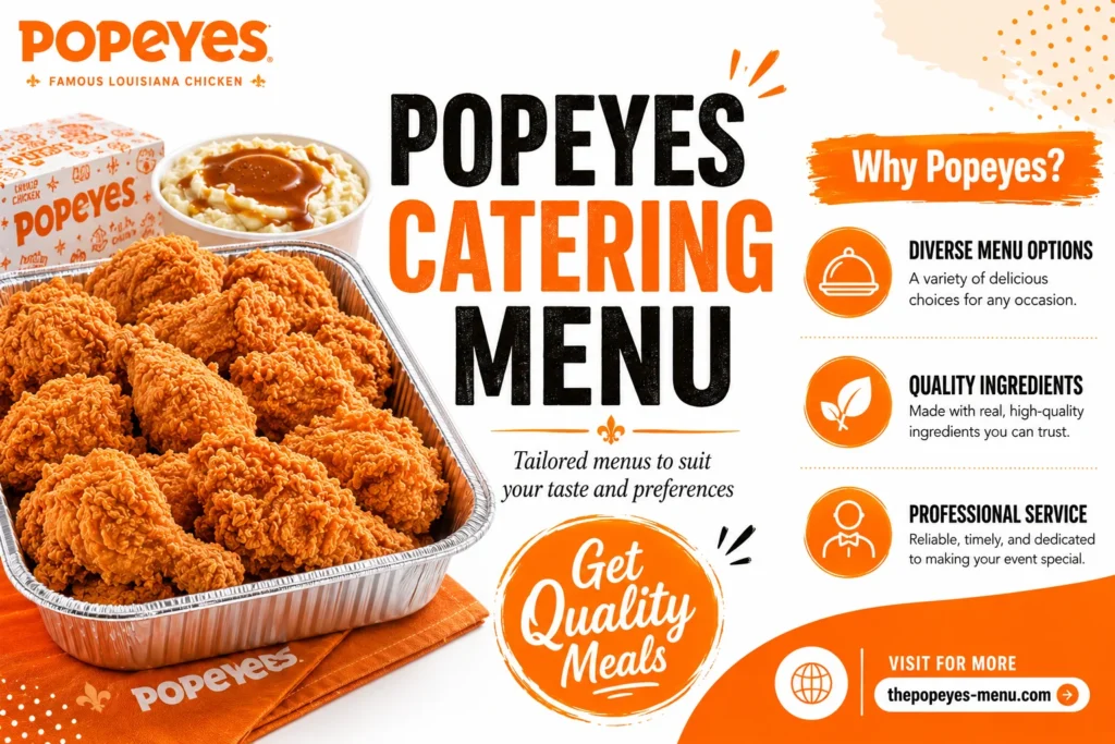 Planning a Party? Here’s Why Catering Menu from Popeyes Just Makes Everything Way Easier 2 Popeyes Catering Menu