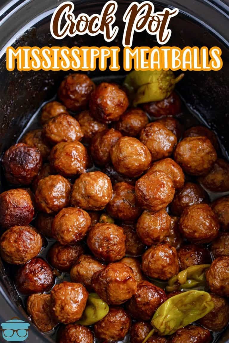 CROCK POT MISSISSIPPI MEATBALLS