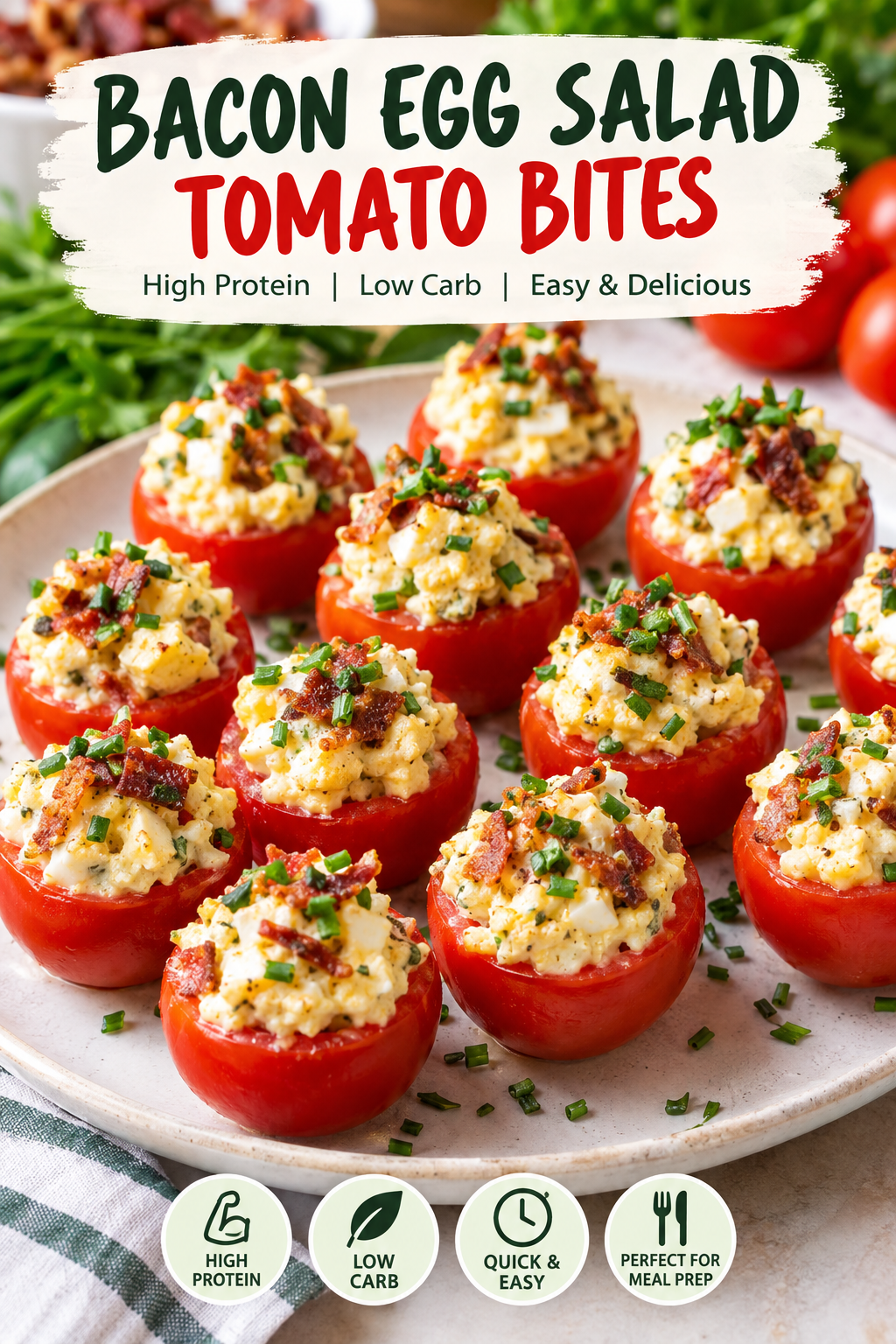 High-Protein Bacon Egg Salad Tomato Bites 1 SDFSDF