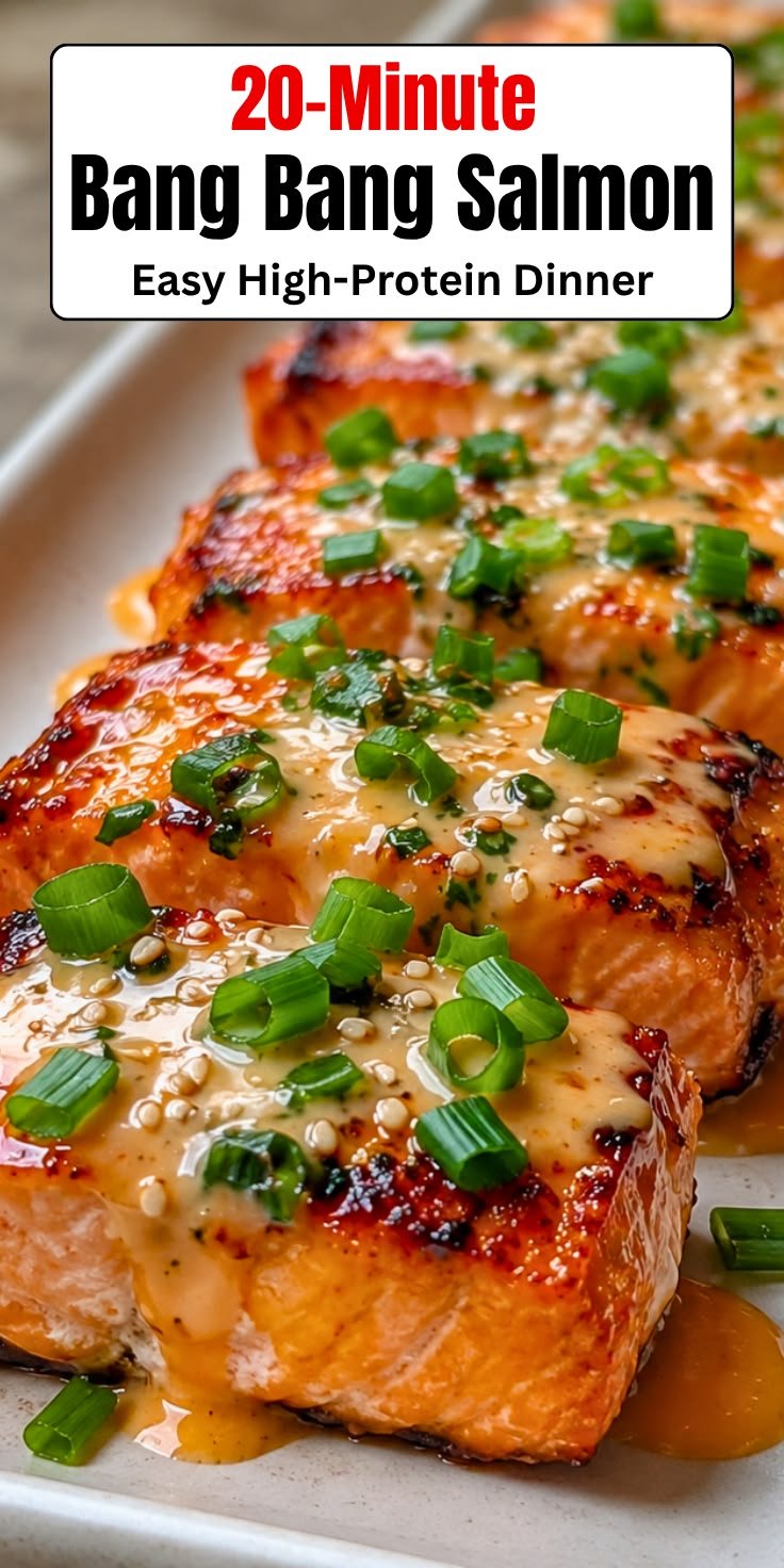 15-Minute High-Protein Bang Bang Salmon — Creamy, Spicy & Low Carb 1 image1 1