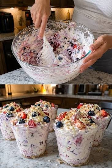 High-Protein Berry Cheesecake Fluff – Creamy, Easy & Low-Carb Dessert 1 images 15