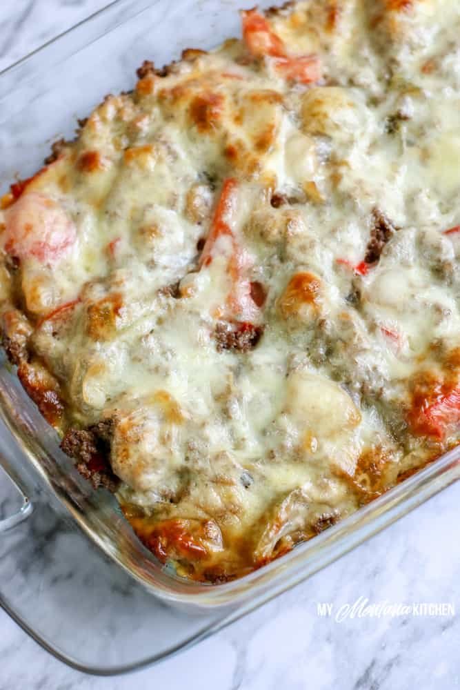 Easy Philly Cheesesteak Casserole – High-Protein, Low-Carb & Cheesy 1 philly cheesesteak casserole 13
