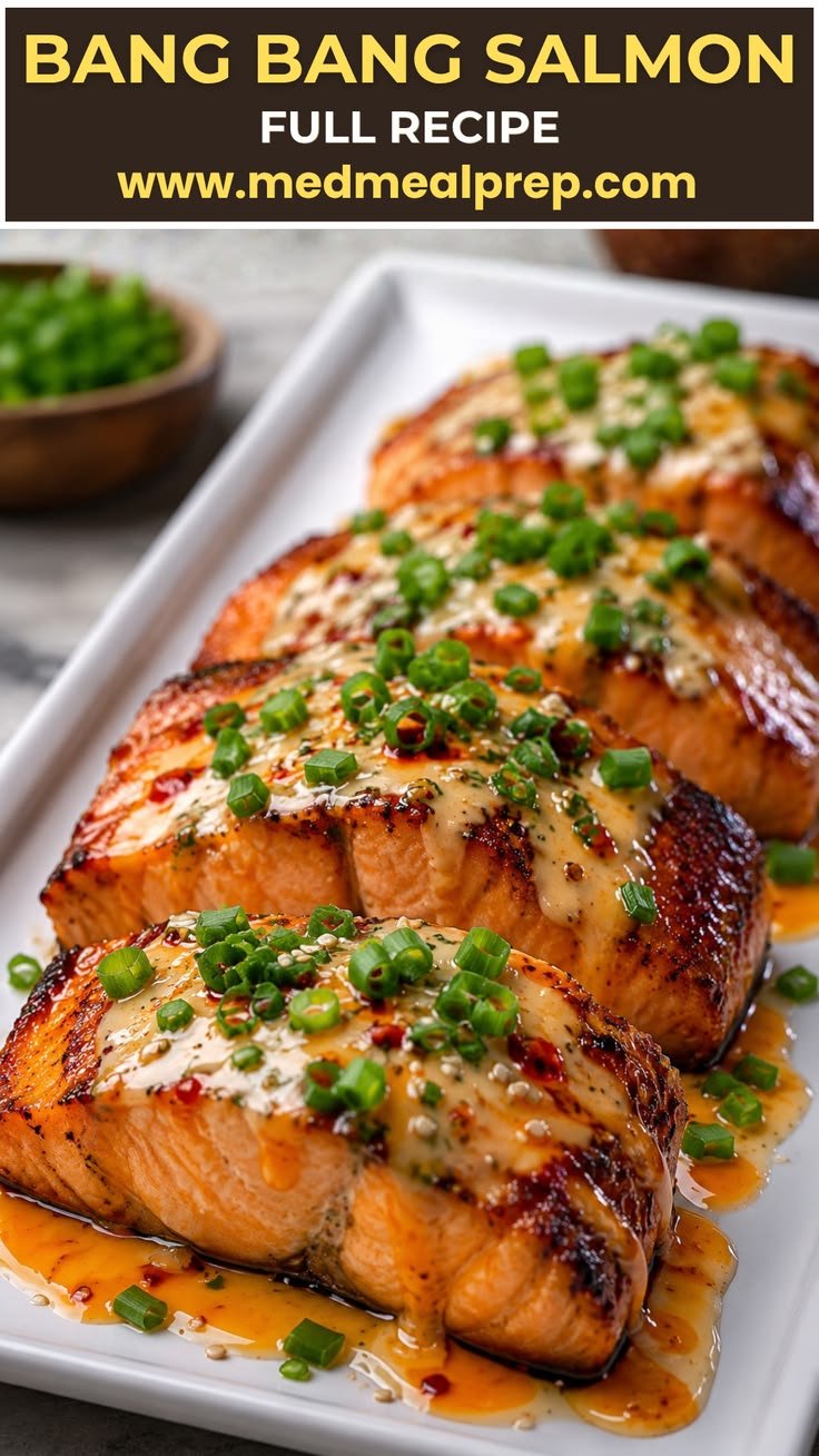 15-Minute Bang Bang Salmon With 56g Protein | Easy High-Protein Dinner 1 15 Minute Bang Bang Salmon