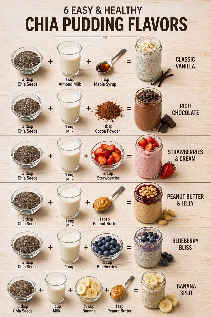 Healthy Chia Pudding Recipe – Easy 3-Ingredient Low-Carb Breakfast 1 154