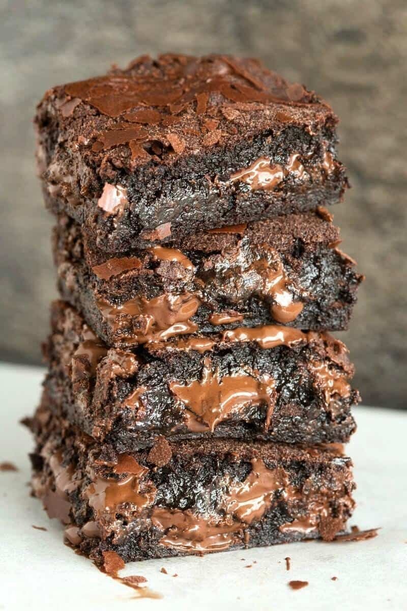 Fudgy Keto Greek Yogurt Brownies – Easy Low-Carb Protein Dessert 1 168
