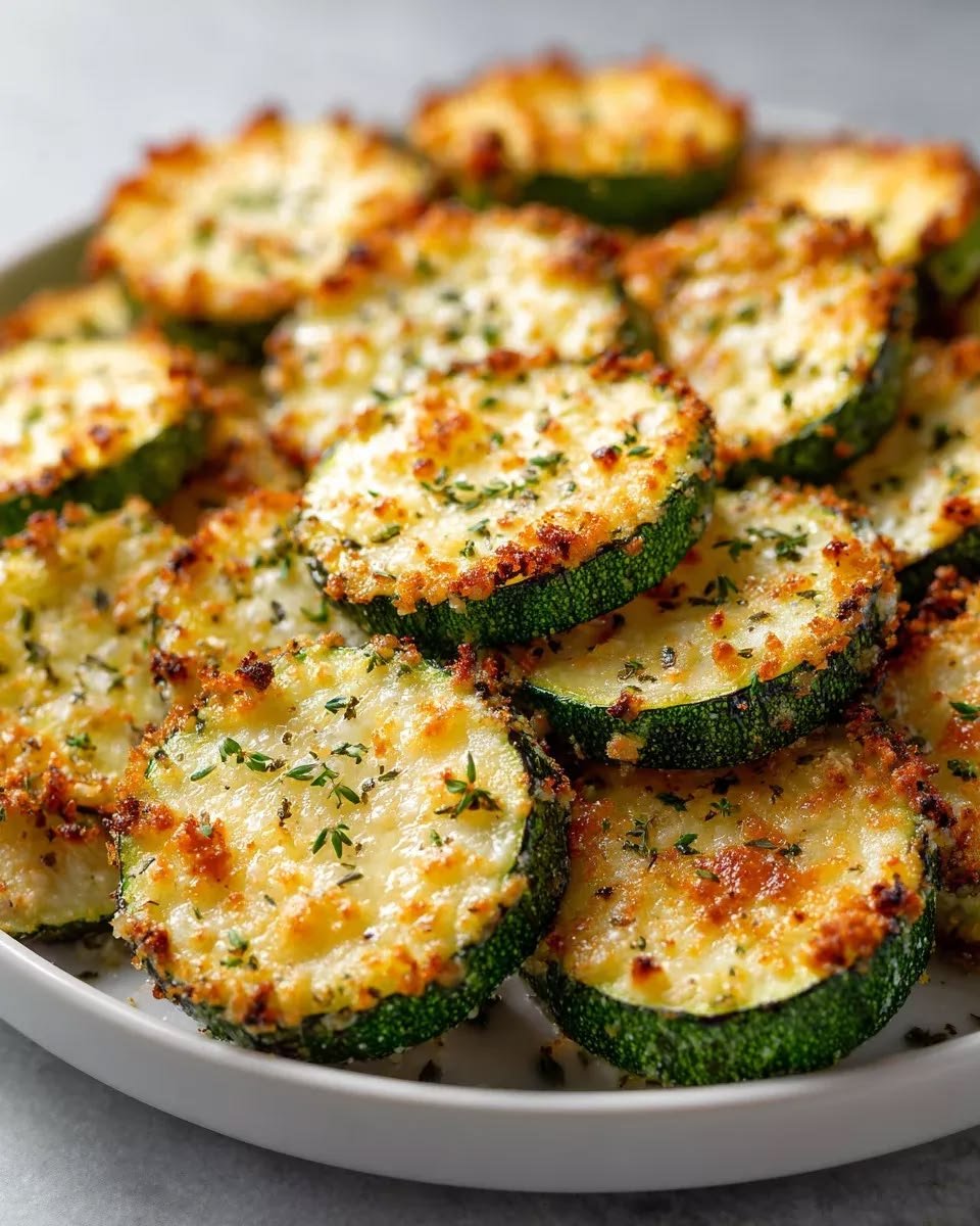 Easy Cheesy Zucchini Rounds in the Air Fryer – Keto-Friendly Snack 1 173