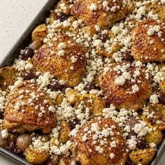 Mediterranean Greek Sheet Pan Chicken – Easy High-Protein Dinner 1 174