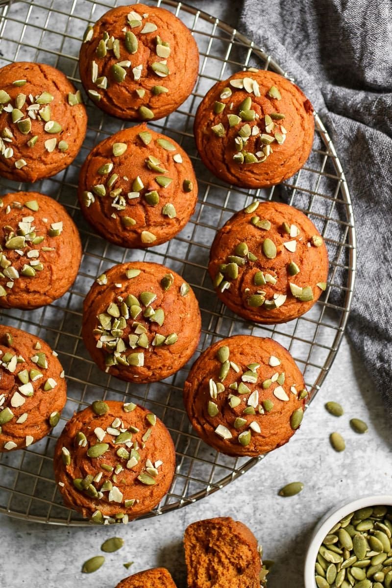 High-Protein Pumpkin Muffins – Soft, Healthy & Easy Breakfast 1 177
