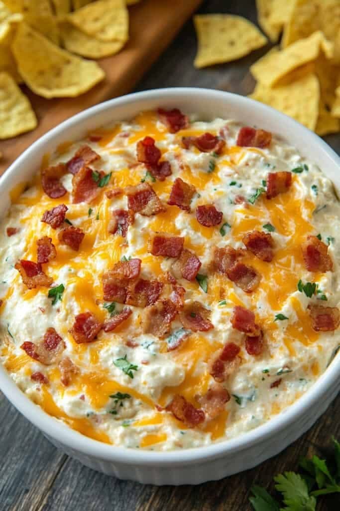 Easy Bacon Cheddar Cauliflower Bake – High-Protein, Low-Carb 1 201