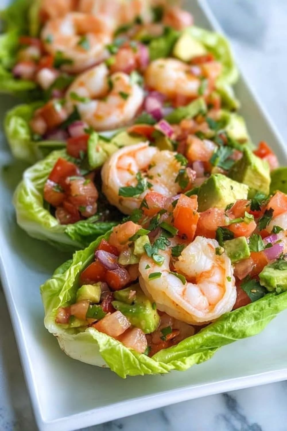 Keto Shrimp Avocado Lettuce Boats – Easy High-Protein Low-Carb Recipe 1 209