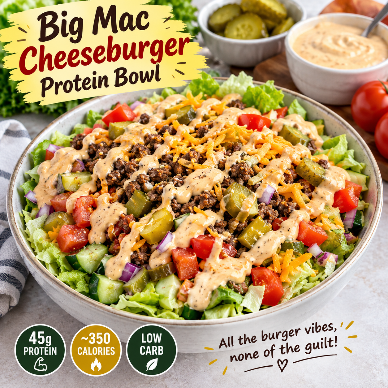 High Protein Big Mac Cheeseburger Salad Bowl 1 2d8376be 75df 4abb bd88 7187a5c49296
