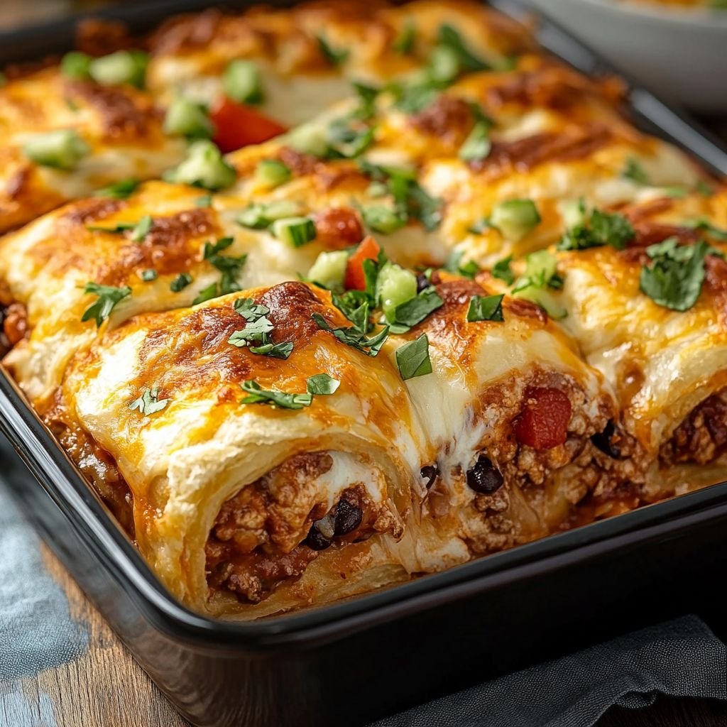 Easy Mediterranean Taco Beef Crescent Rolls 1 38