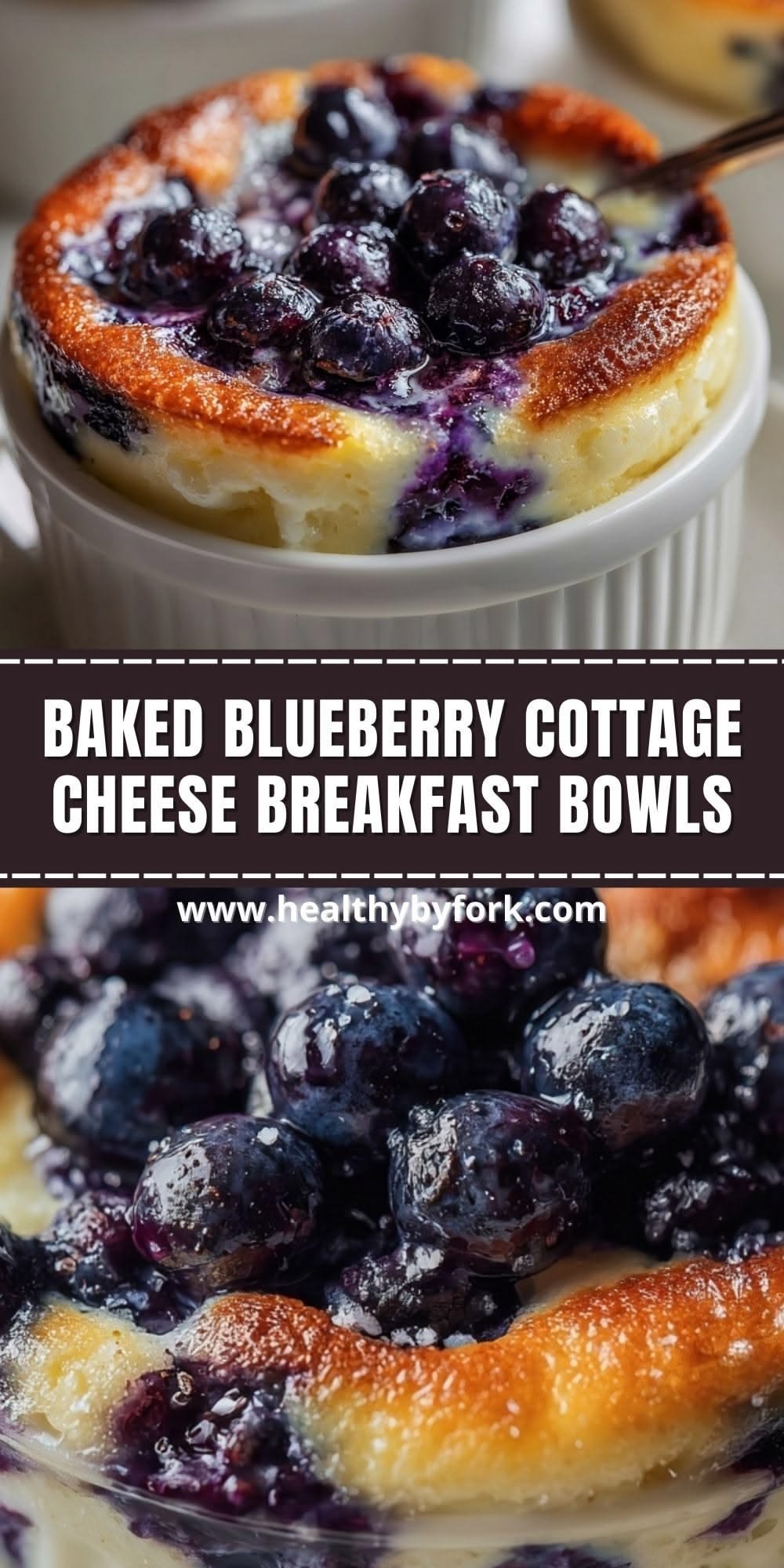 Baked Blueberry Cottage Cheese Breakfast Bowls – High Protein & Low Carb 1 Baked Blueberry Cottage Cheese Breakfast Bowls
