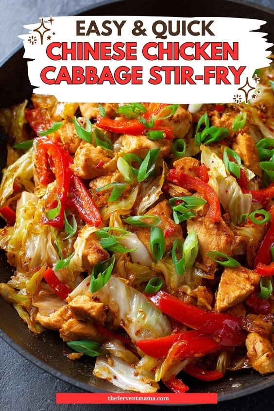 Chicken Cabbage Stir Fry