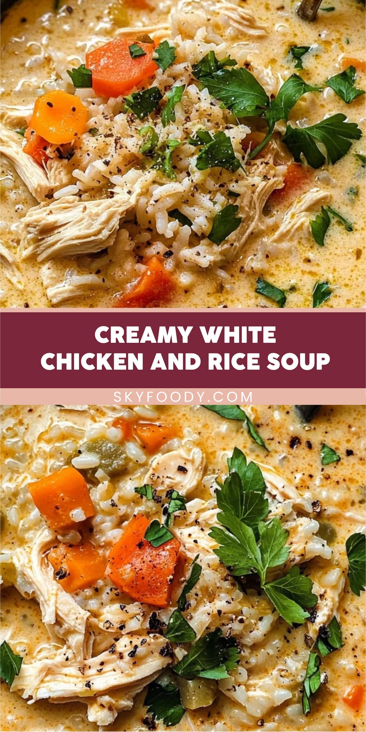 Creamy High-Protein Chicken and Rice Soup for a Cozy, Satisfying Meal 1 Creamy Chicken Rice Soup