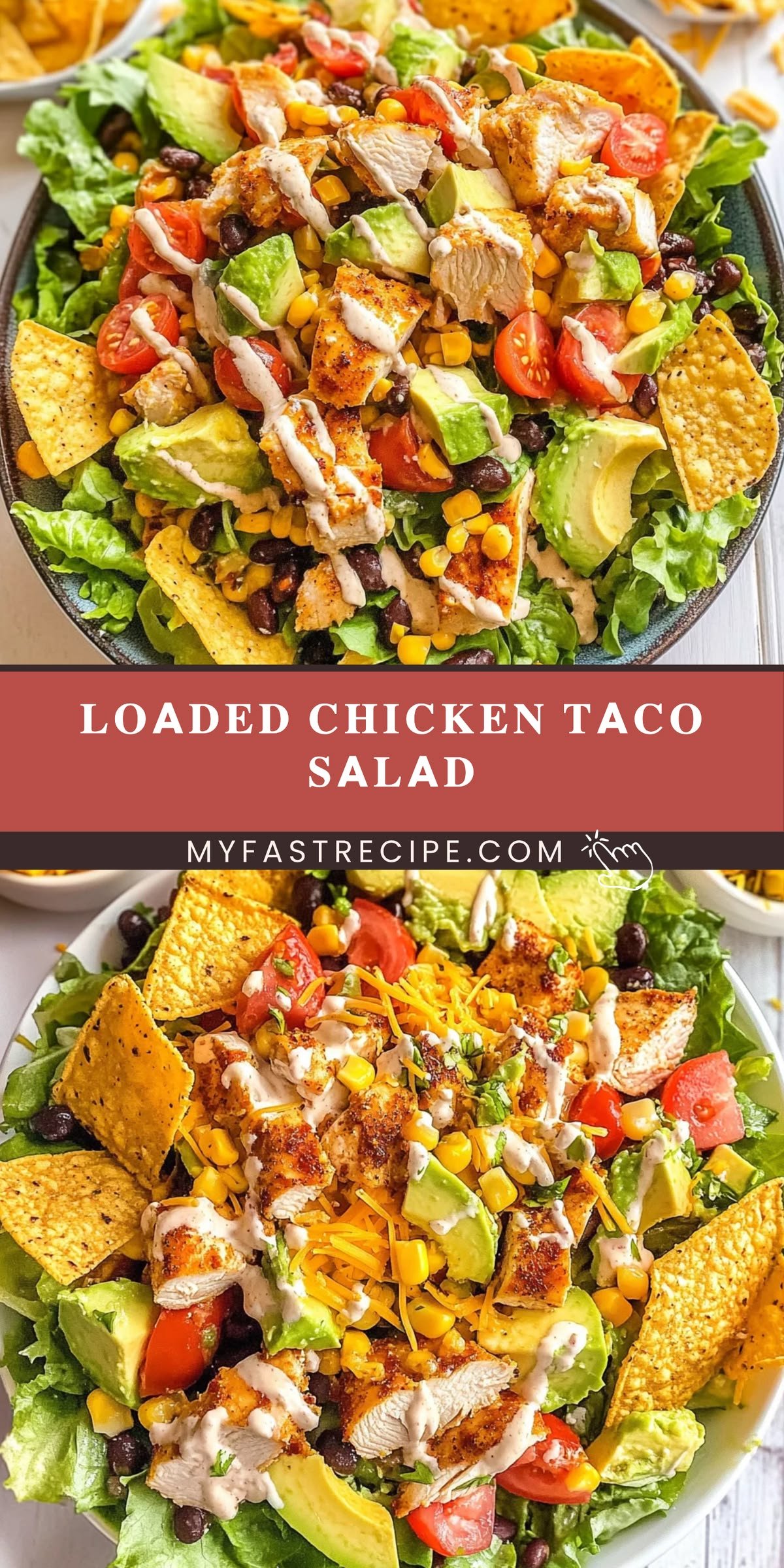 Crunchy Chicken Taco Salad 1