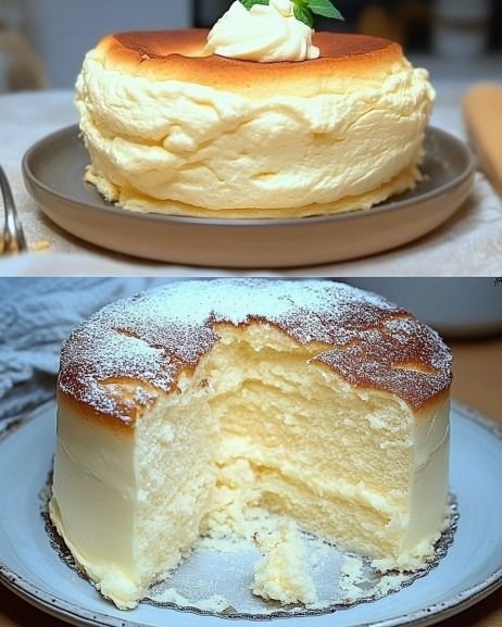 High Protein Cloud Yogurt Cake Ultra Fluffy Light