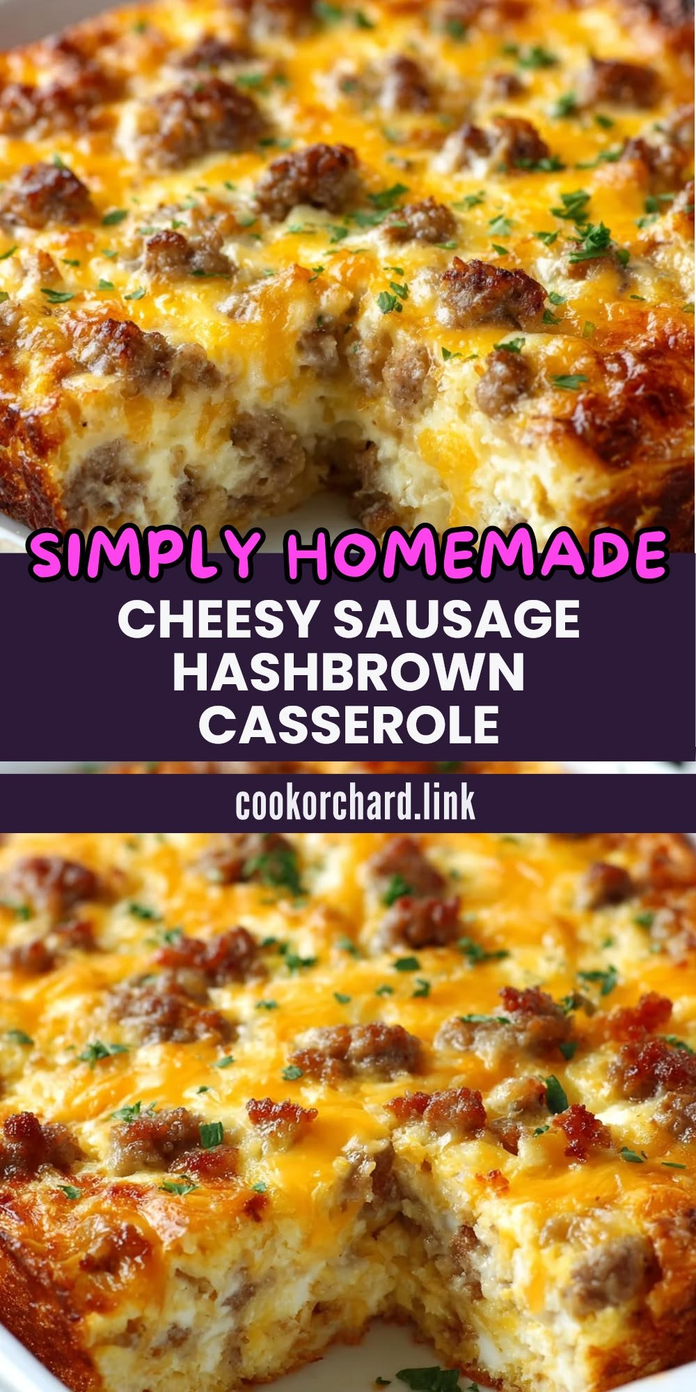 Easy High-Protein Sausage and Hashbrown Breakfast Casserole for Meal Prep 1 Make Ahead High Protein Sausage Hashbrown Breakfast Casserole