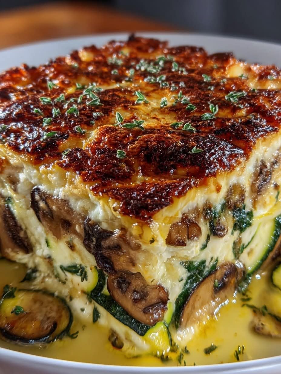 Mediterranean Thanksgiving Cottage Cheese Lasagna Bake – High-Protein & Low-Carb 1 Mediterranean Thanksgiving Cottage Cheese Lasagna Bake Creamy Cheesy Protein Packed