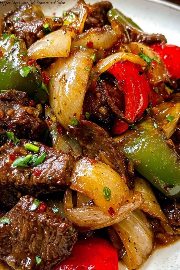 Pepper Steak Recipe – High-Protein, Low-Carb Beef Dinner 1 Pepper Steak Recipe