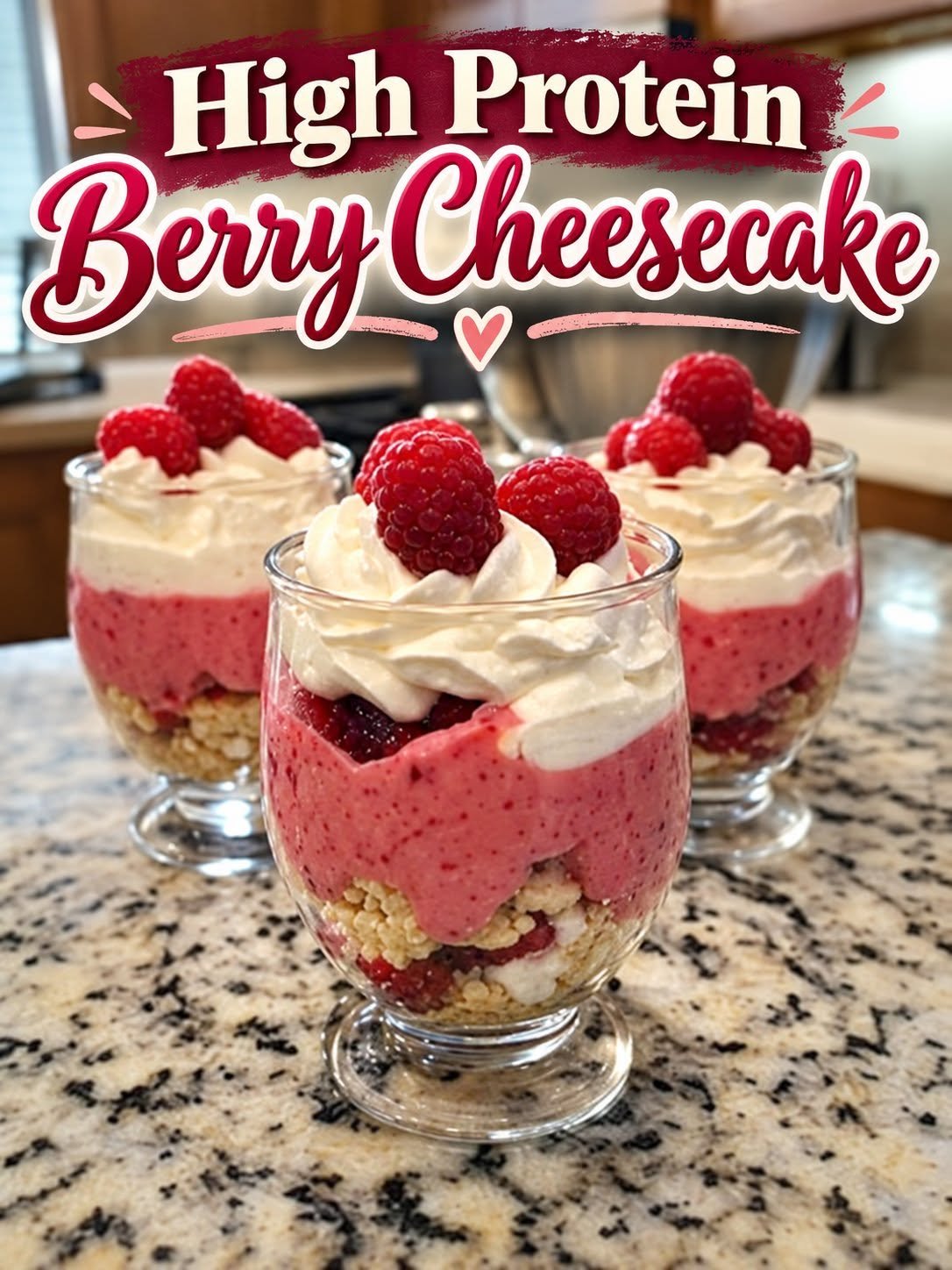 High Protein Berry Cheesecake – Easy Low Carb Dessert Recipe 1 YYYYYYYYY