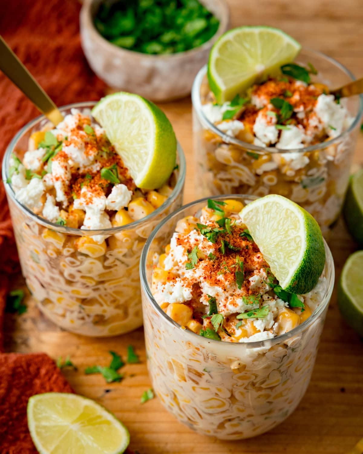 creamy mexican street corn cups esquites