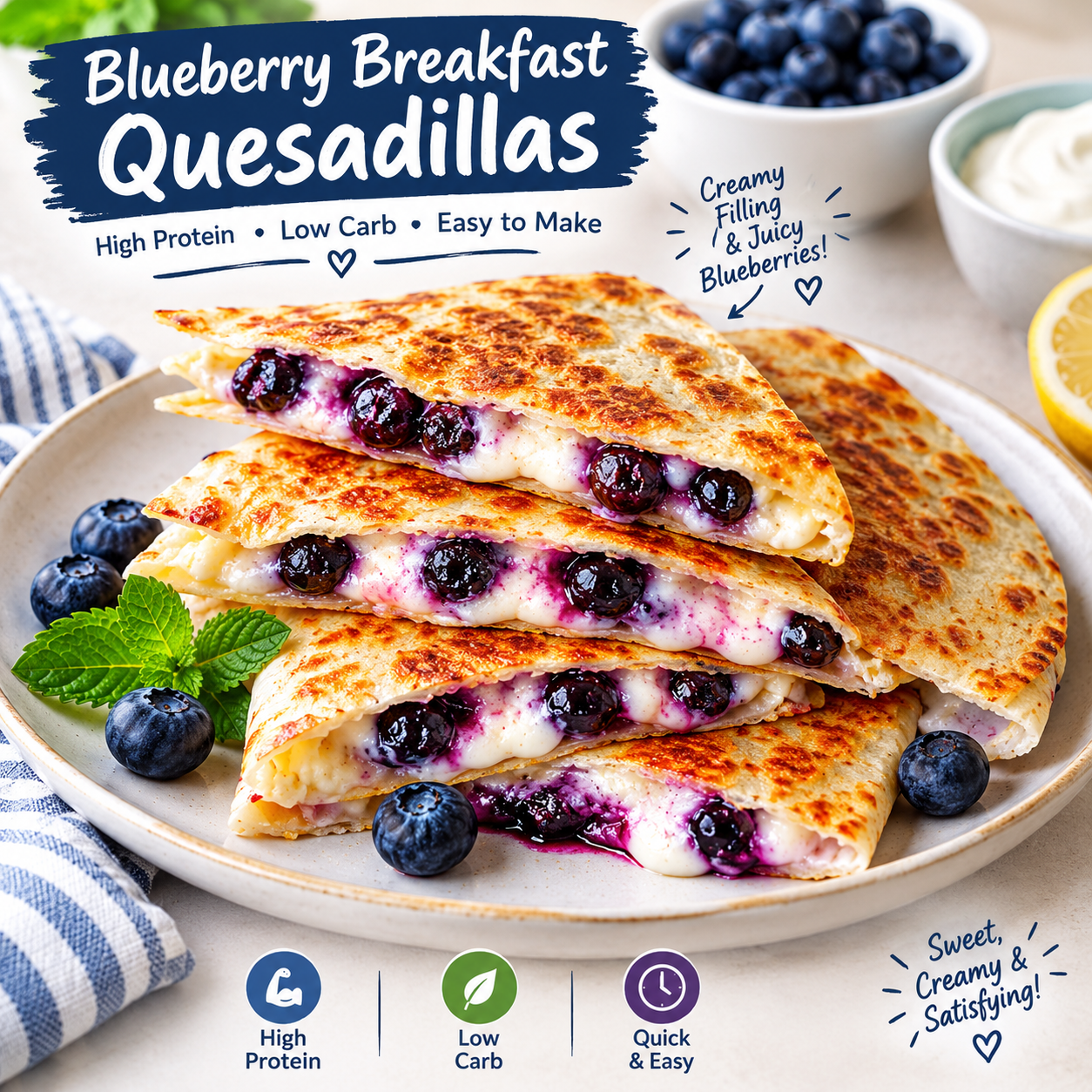 Blueberry Breakfast Quesadillas – Easy Low-Carb High-Protein Breakfast 1 dfc7f6b6 6276 4bc1 88db 3f663f386886