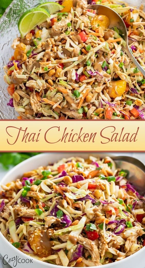 High Protein Low Carb Asian Chicken Salad Recipe 1 healthy asian chicken salad high protein low carb