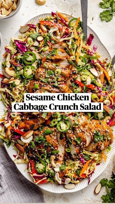 High Protein Crunchy Asian Chicken Salad – Low Carb & Sugar-Free 1 high protein crunchy asian chicken salad low carb sugar free 1