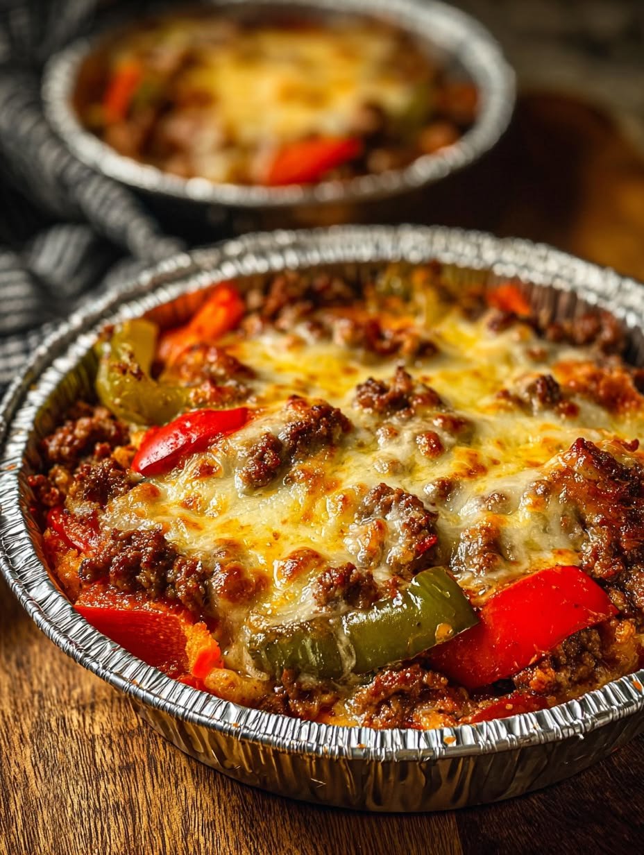 high protein crustless pizza bowl easy low carb dinner 1