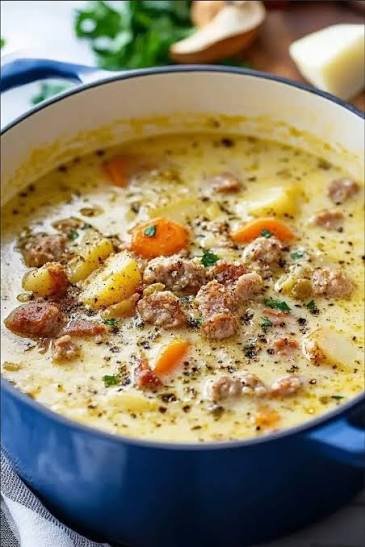 High-Protein Creamy Sausage Potato Soup – Easy Low-Carb Comfort Food 1 images 25