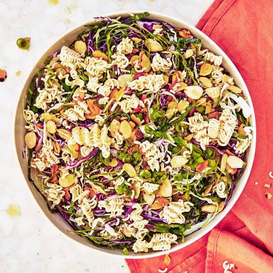 Crunchy Asian Ramen Coleslaw Salad with Toasted Almonds 1 images 40