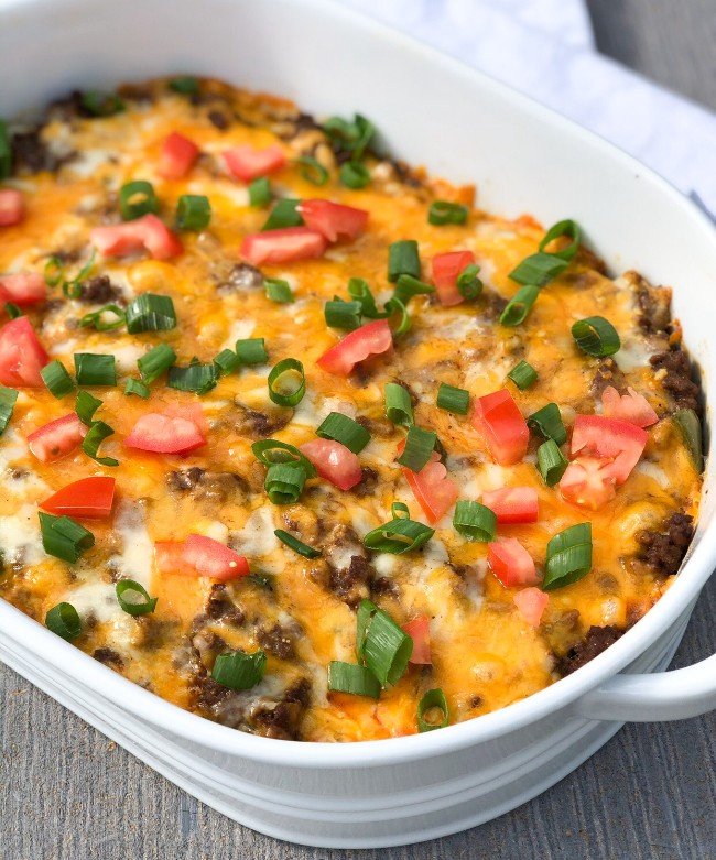 keto taco casserole1